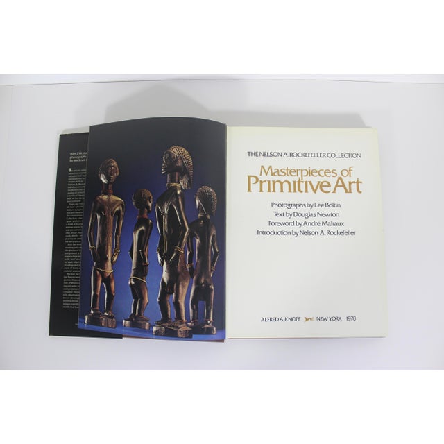 Black 1978 Masterpieces of Primitive Art Hard Cover Coffee Table Book the Nelson a Rockefeller Collection For Sale - Image 8 of 14