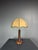 Wood Mid-Century Modern French Brutalist Turned Wood Mushroom Table Lamp in the style of Charles Dudouyt, 1950s For Sale - Image 7 of 16