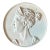 Vintage Bas Relief Portrait of Artemis Medallion For Sale