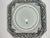 Antique Japanese Octagonal Blue and White Porcelain Plate With Butterly and Floral Design For Sale - Image 13 of 18