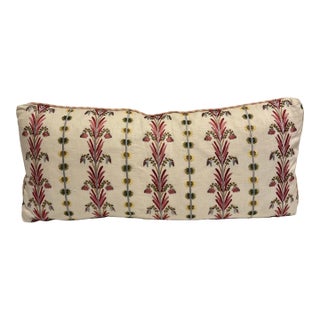 Pierre Frey Floral Lumbar Pillow For Sale