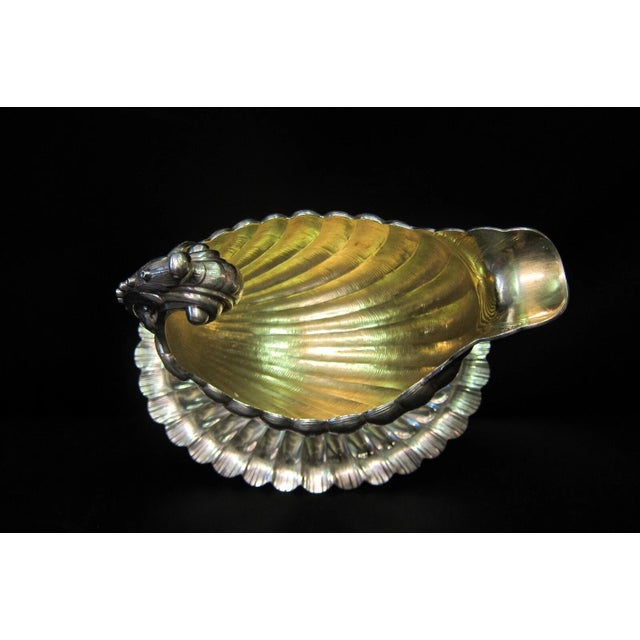 Early 20th Century L. Posen 800 Silver Sauce Boat For Sale In New York - Image 6 of 8