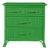 Aruba Four-Drawer Chest - Bright Green For Sale