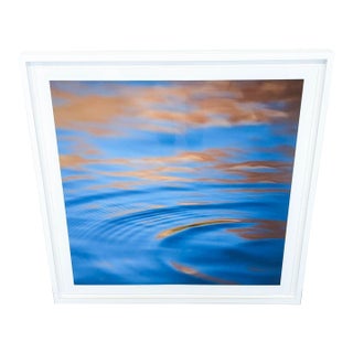 Kimberley Carr Harmon Photography Framed Photograph Maroon Ripples 1 For Sale