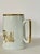 Ceramic Vintage White & Gold Ceramic Mug For Sale - Image 7 of 10
