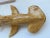 Khaki Handmade Sculptural Glazed Ceramic Hammerhead Shark For Sale - Image 8 of 9