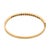 Gold Vintage Diamond Ruby Emerald Sapphire 14k Yellow Gold Bangle For Sale - Image 8 of 8