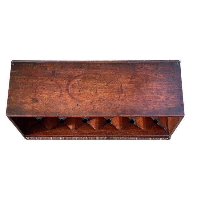Wood Late 19th Century Antique Victorian Mahogany Ballot Box, Freemason / Oddfellows For Sale - Image 7 of 10