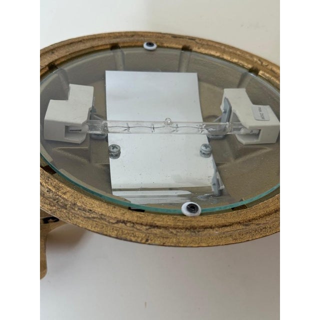 Art Deco Sculptural Gilded Olympia Wall Light by Bernd Beisse, 1980s For Sale - Image 9 of 18