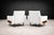 Mid-Century Modern Pair of Brazilian Modern Armchairs in Caviuna & Light Gray Sherpa, Brazil, 1960s For Sale - Image 3 of 14