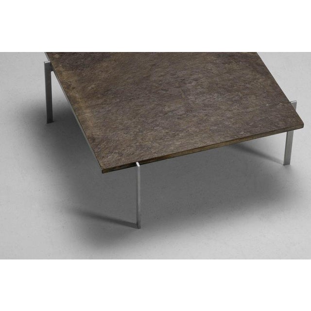 Black Danish PK61 Table by Poul Kjærholm for E. Kold Christensen, 1956 For Sale - Image 8 of 16