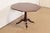 English Baker Furniture Georgian Banded Mahogany Pedestal Breakfast Table or Game Table, Newly Refinished For Sale - Image 3 of 10