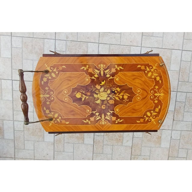 Sorrento Italian Bar Cart For Sale - Image 4 of 10