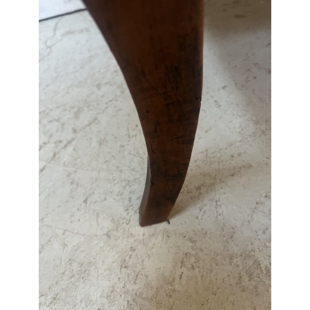 Wood Marquetry Provincial Desk in Cherrywood For Sale - Image 7 of 18