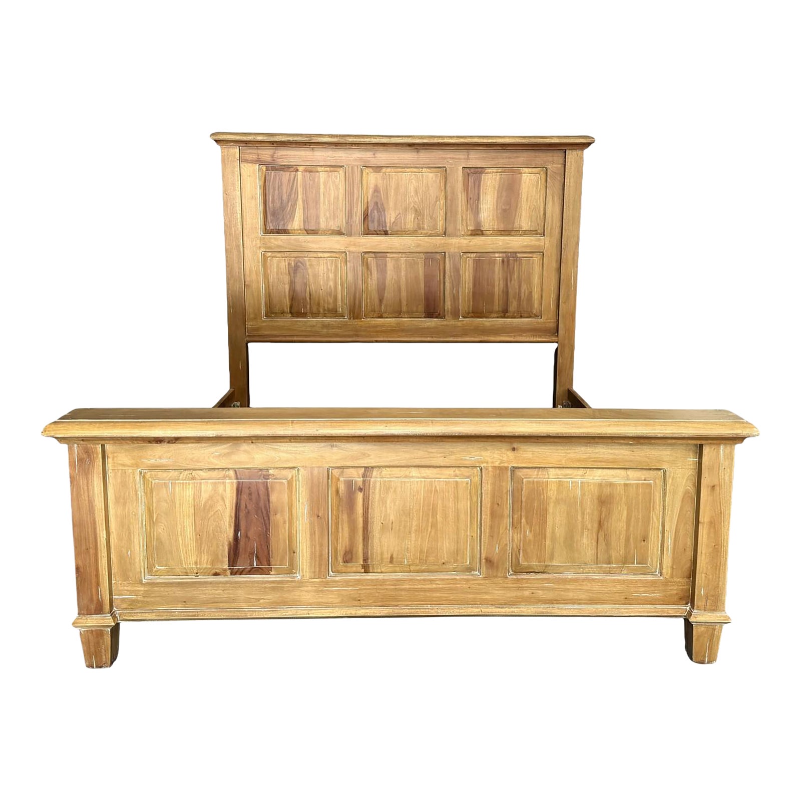 Steven Shell Homestead King Size Bed Frame | Chairish