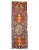 Textile Purple & Orange Vintage Kilim Runner For Sale - Image 7 of 7