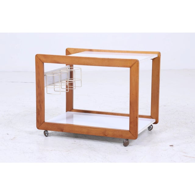 Mid-Century Serving Trolley, 1960s For Sale - Image 4 of 11