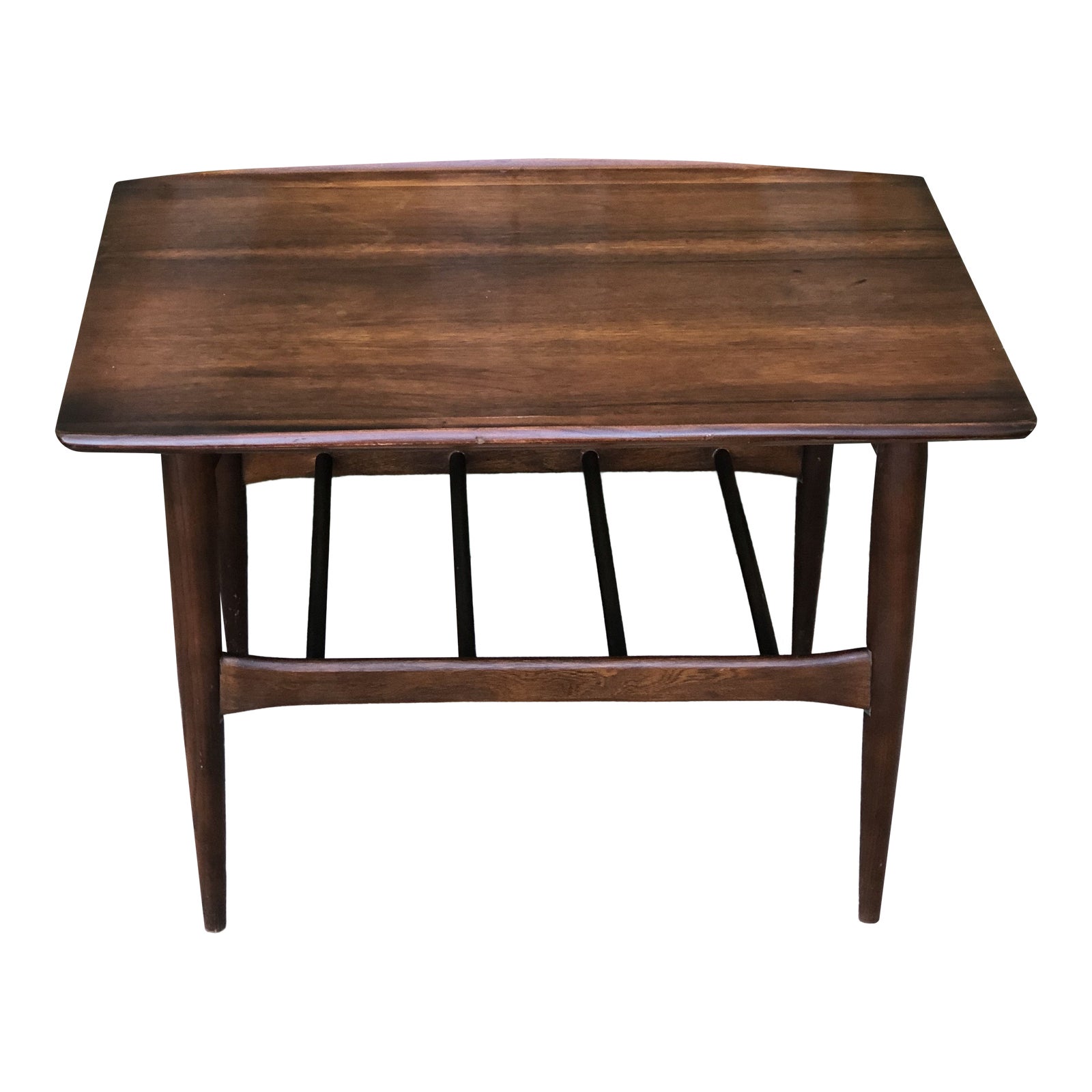 1960s Mid Century Modern Bassett Furniture Surfboard Coffee Table