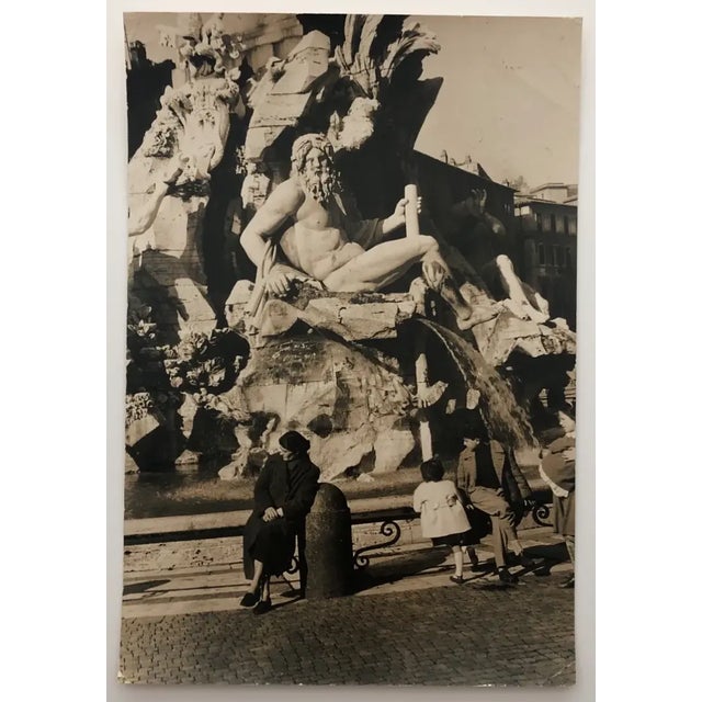 George Daniell 1950s George Daniell Piazza Navona Rome Photograph For Sale - Image 4 of 4
