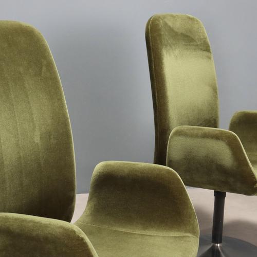 Vintage Chairs with Foam Padding, 1970s, Set of 2 For Sale - Image 3 of 11