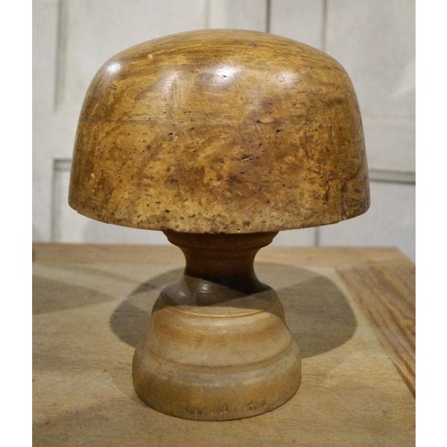 Hat Block on Stand by Riva Marchesi for Paris Milliners, 1900s For Sale - Image 4 of 10