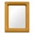 1980s Large Wall Mirror in Hand-Woven Wicker For Sale