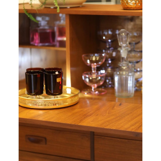 Danish Bar Cabinet in Teak with Slanted Fron, 1960s For Sale - Image 15 of 18