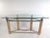 Mid-Century Modern Demilune Console Table For Sale - Image 4 of 9
