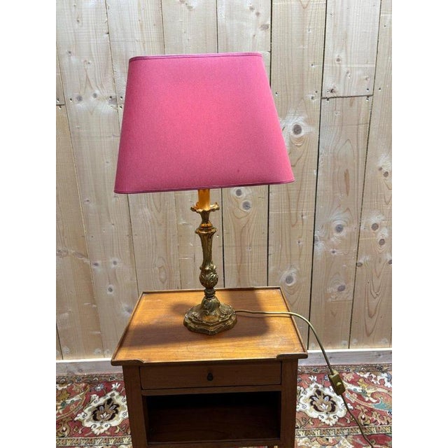 Louis XV Bronze Table Lamps, Set of 3 For Sale - Image 11 of 13