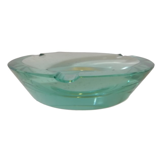 Glass Ashtray by Pietro Chiesa for Fontana Arte, Italy, 1950s For Sale
