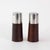 Vintage Danish Wood and Chrome Salt and Pepper Shakers, 1960s, Set of 2 For Sale - Image 4 of 12