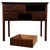 A handsome and well-proportioned early 20th-century English Edwardian writing table, beautifully crafted from mahogany and...