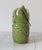 Vintage Ceramic Green Winking Owl Hanging Tea Light Candle Holder For Sale - Image 4 of 8