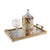 Traditional Artemis Tray with Crystal Handles For Sale - Image 3 of 10