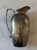 Vintage Hammered Metal Water Pitcher For Sale In Austin - Image 6 of 10