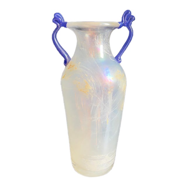1970s Murano Scavo Amphora Vase, Attr. Gambaro E Poggi For Sale
