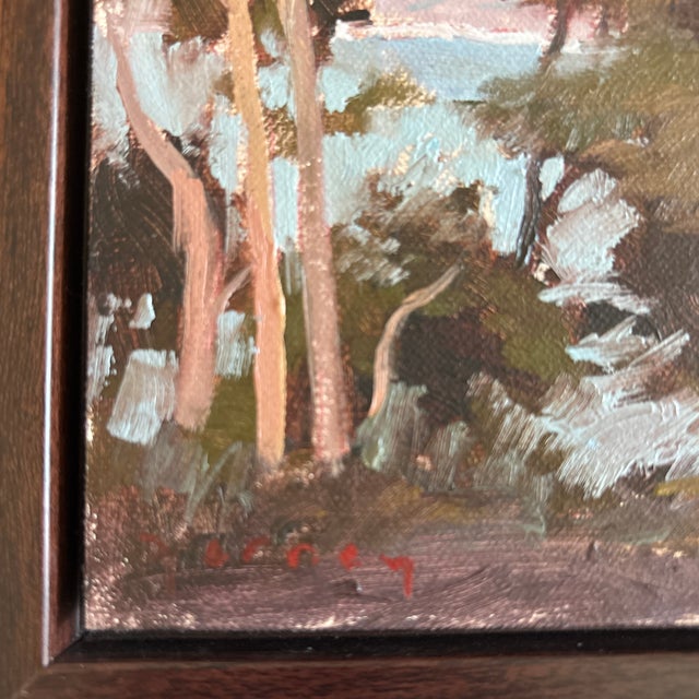 Paul Ferney — At the Legion of Honor (2011) Oil on panel | 8 1/4” x 10 1/4” | Framed An original oil painting by...