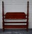 Brown Vintage Cherry Full Size Four Poster Bed Traditional Style For Sale - Image 8 of 14
