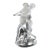 Lalique Crystal Deux Danseuses Two Nude Female Dancers 10" Art Deco Sculpture For Sale