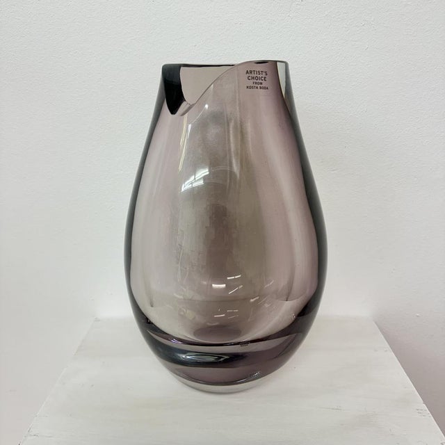 2000 - 2009 Art Glass Opus Vase by Göran Wärff for Kosta Boda, 2006 For Sale - Image 5 of 18