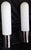 1980s Vintage Wall Lamps with Chrome-Plated Metal Bracket and White Opal Glass Shade from Glashütte Limburg, 1980s, Set of 2 For Sale - Image 5 of 8