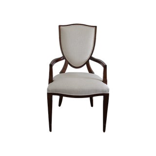 Henredon Shield Arm Chair For Sale