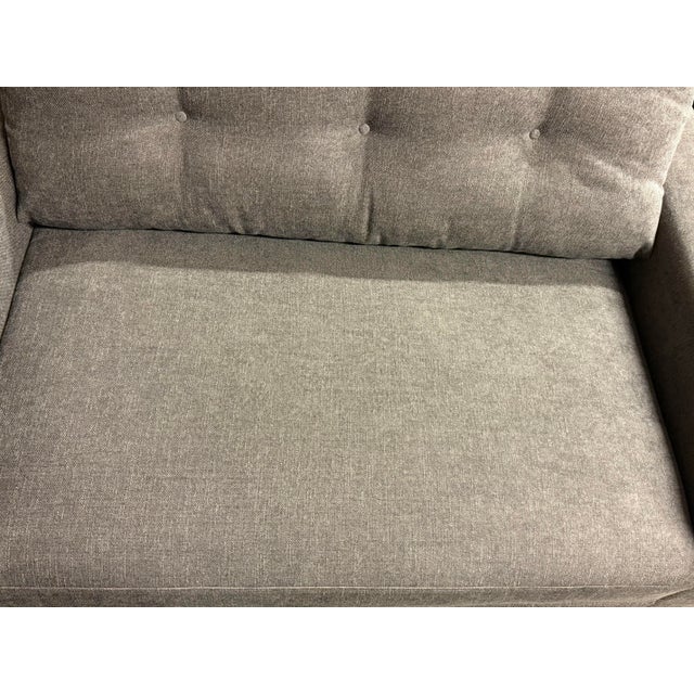 Twin Size Crate & Barrel Barrett Sleeper Sofa For Sale - Image 10 of 12