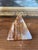 1970s 1970s Hand-Carved Polished Onyx Pyramid Sculpture or Paperweight For Sale - Image 5 of 10