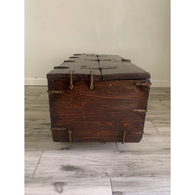 19th Century Antique Korean Coin Chest For Sale In Miami - Image 6 of 12