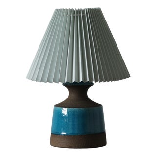 Vintage Ceramic Table Lamp, Denmark, 1960s For Sale