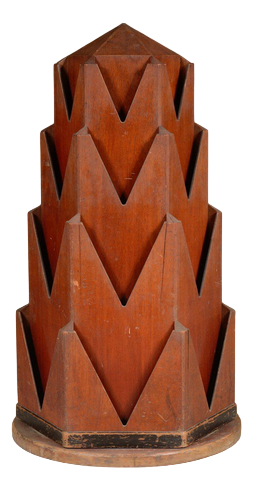 Vintage Art Deco Revolving Shop Display Stand by Carl Zeiss, 1935