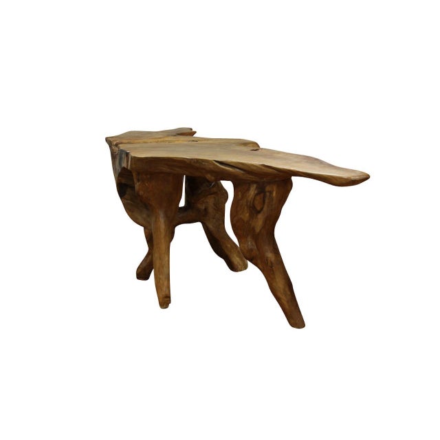 Early 20th Century California Redwood Sculptural Root Table For Sale - Image 17 of 18