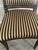 Hickory Chair Klismos side chair 3286-11 (original tag attached). Neoclassic. Some spotting on inside seat and back. Sturdy.