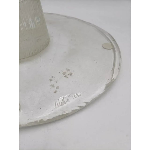 Goldenrod Design Sculpture with Two Elements in Miled and Polished Glass by Punta Mattia Toso for Fratelli Toso, 1990s For Sale - Image 8 of 13